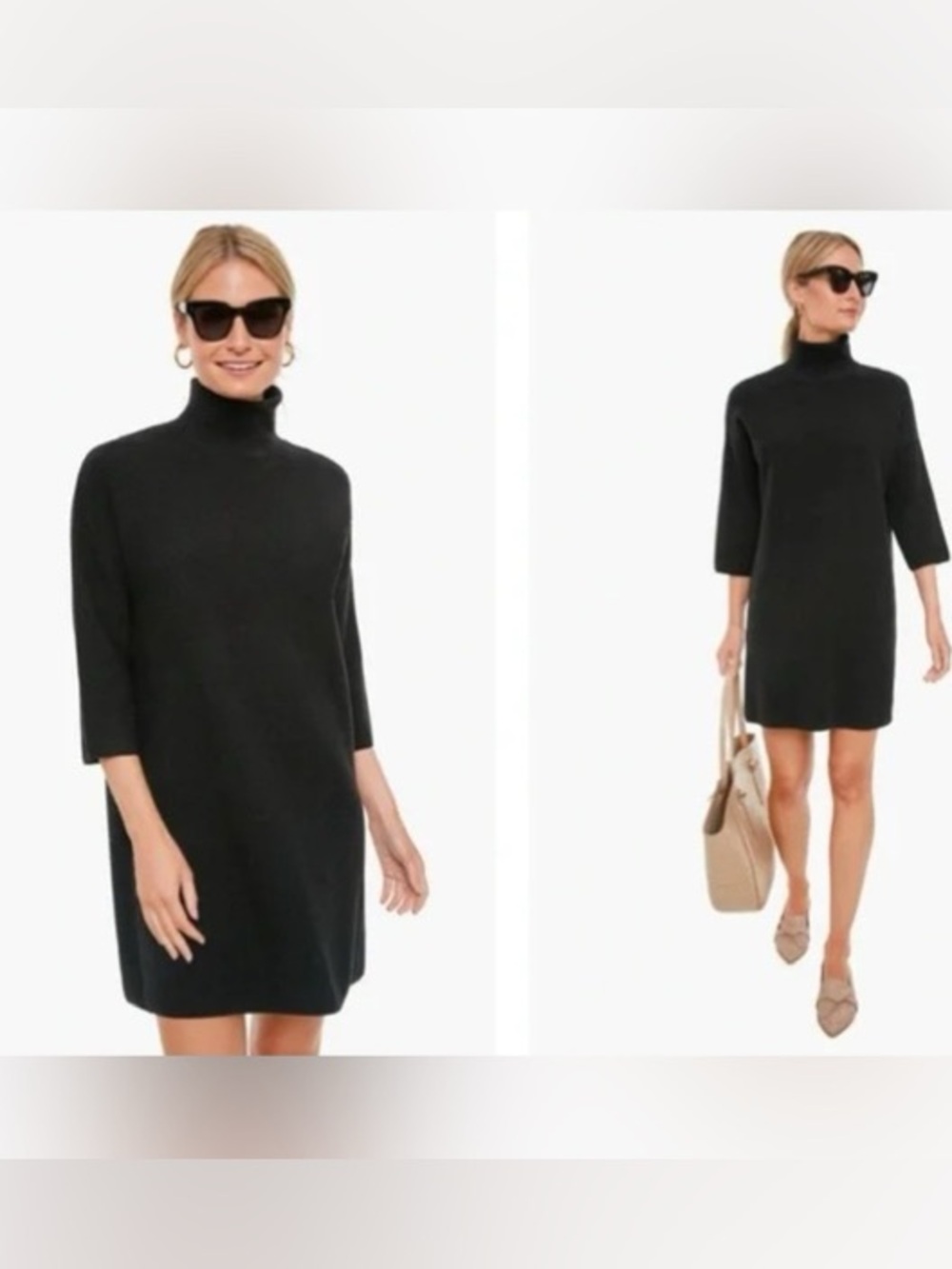 Pomander Place Noir Vivianne Shimmer Dress
